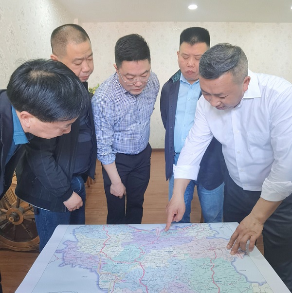 泸州市交通运输局调研四川长征干部学院泸州四渡赤水分院交通规划保障